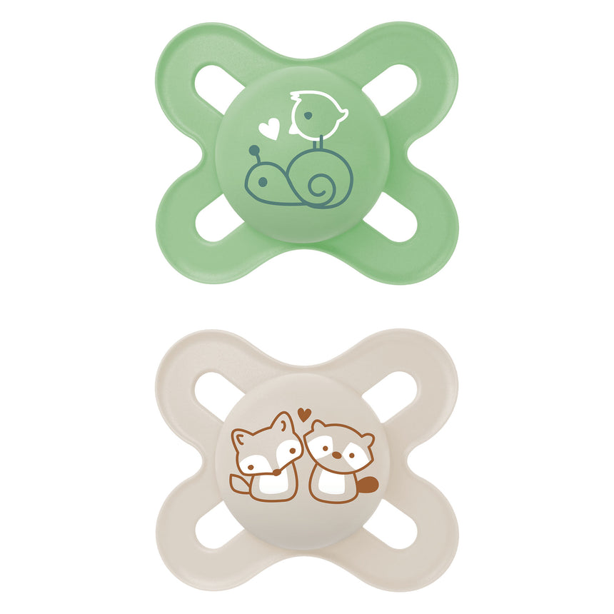 MAM Succhietto in silicone Original Start 0-2 mesi 2 pezzi