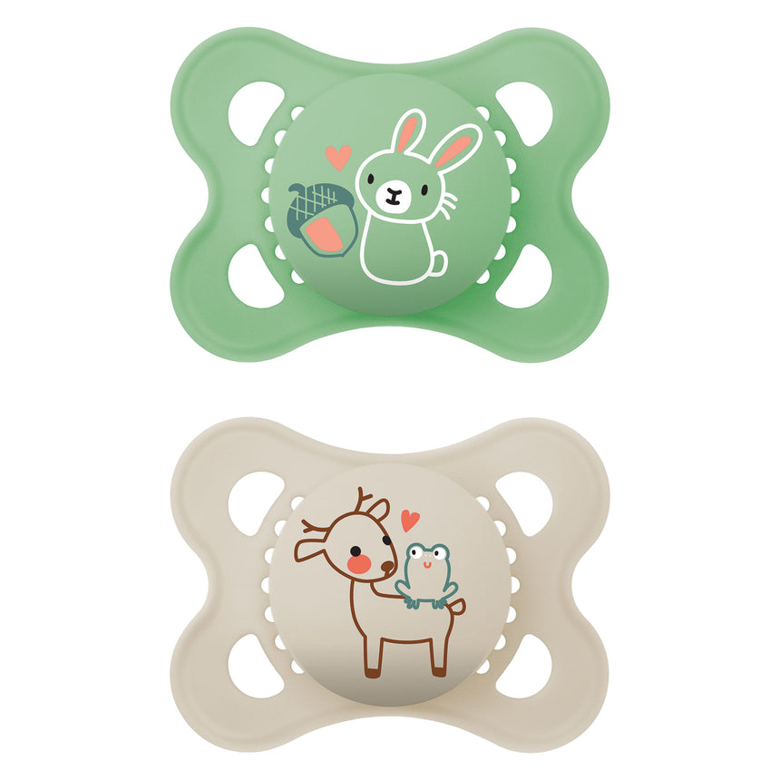 MAM Succhietto in silicone Original 2-6 mesi 2 pezzi