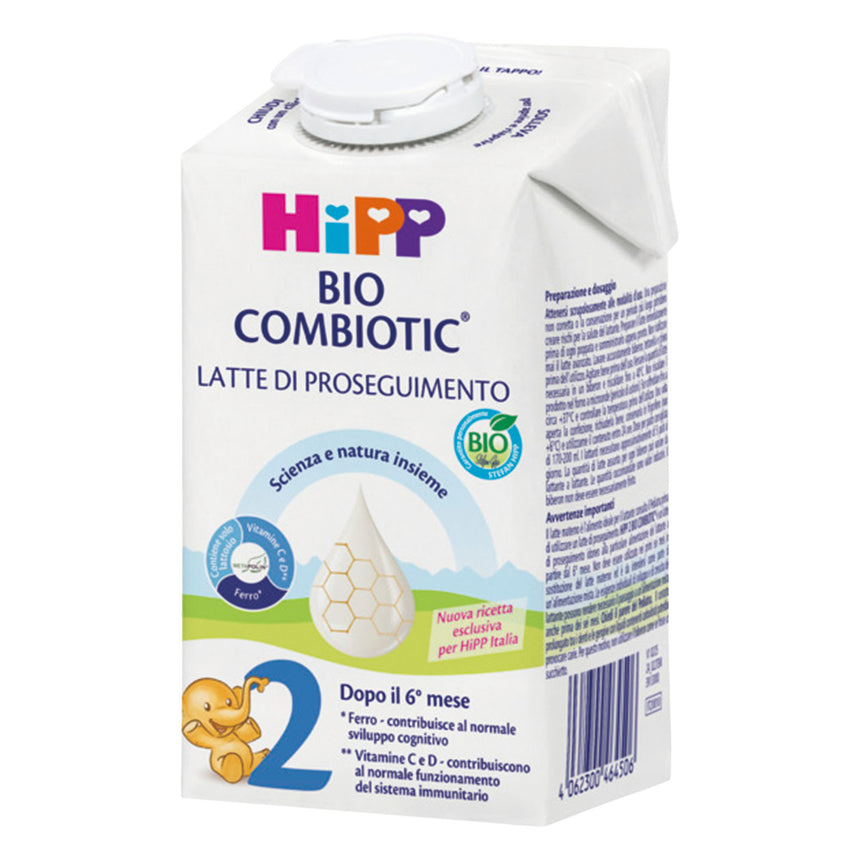 HiPP Latte di Proseguimento 2 Bio Combiotic liquido 500 ml