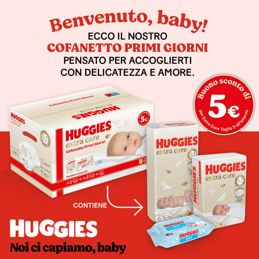Huggies Cofanetto Primi Giorni Extra Care