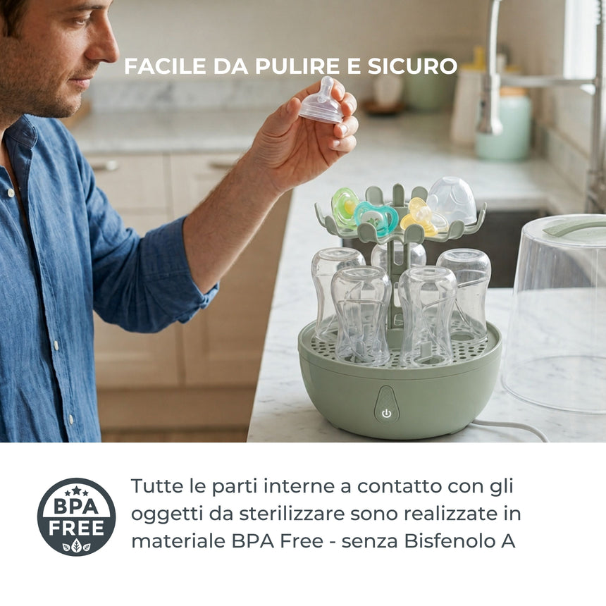 Nuvita Sterilizzatore a Vapore Sterieasy