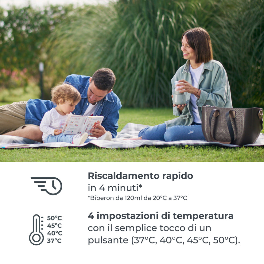 Nuvita Scaldabiberon Portatile Universale Warm'n'Go