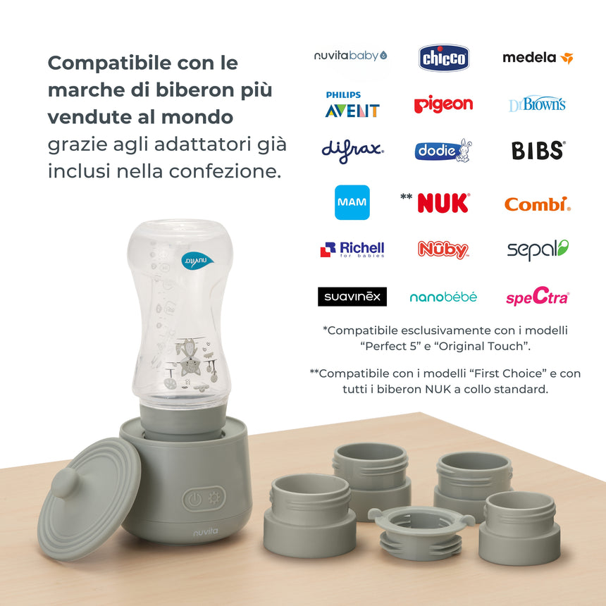 Nuvita Scaldabiberon Portatile Universale Warm'n'Go