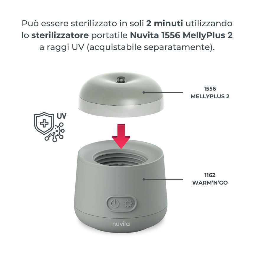 Nuvita Scaldabiberon Portatile Universale Warm'n'Go