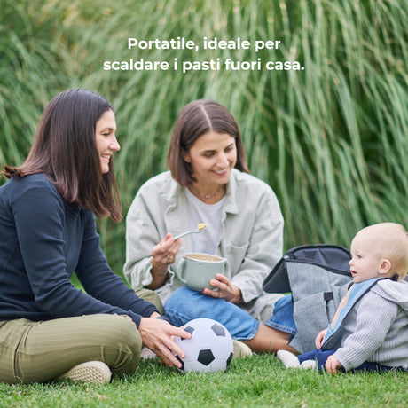 Nuvita Scaldapappa Portatile e Pastorizzatore Pappa'n'Go