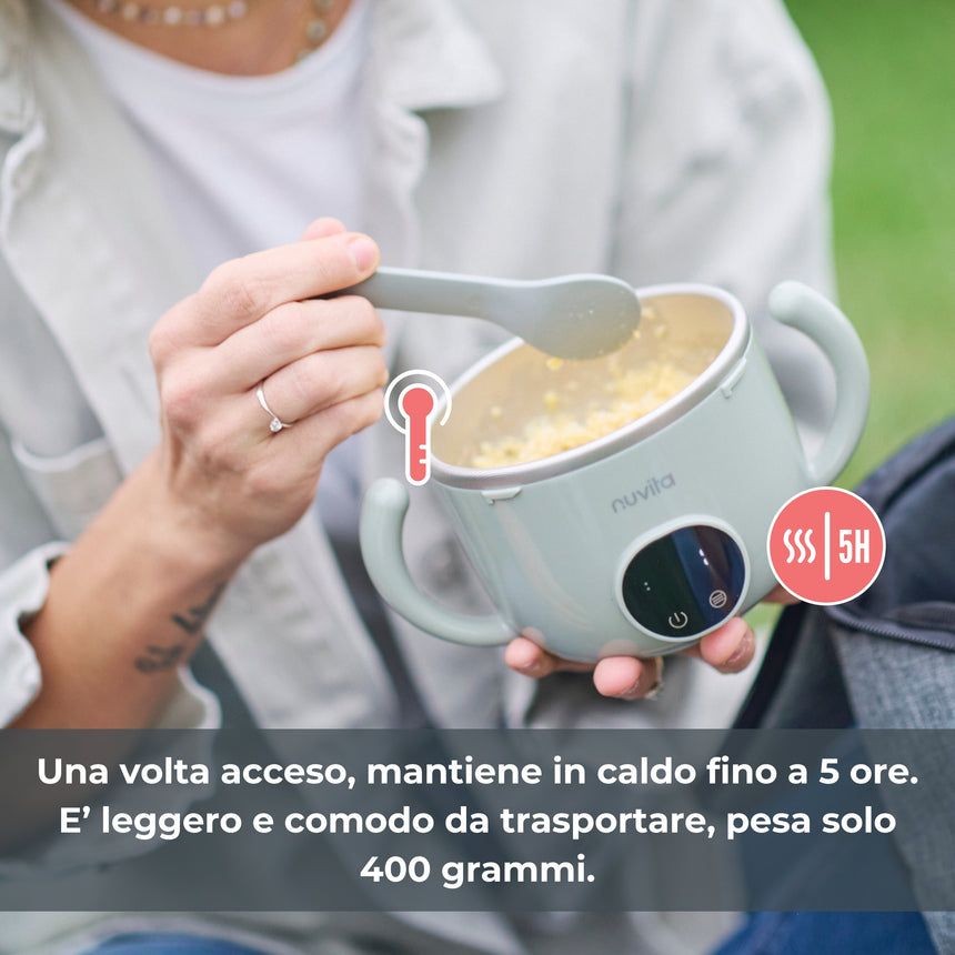 Nuvita Scaldapappa Portatile e Pastorizzatore Pappa'n'Go