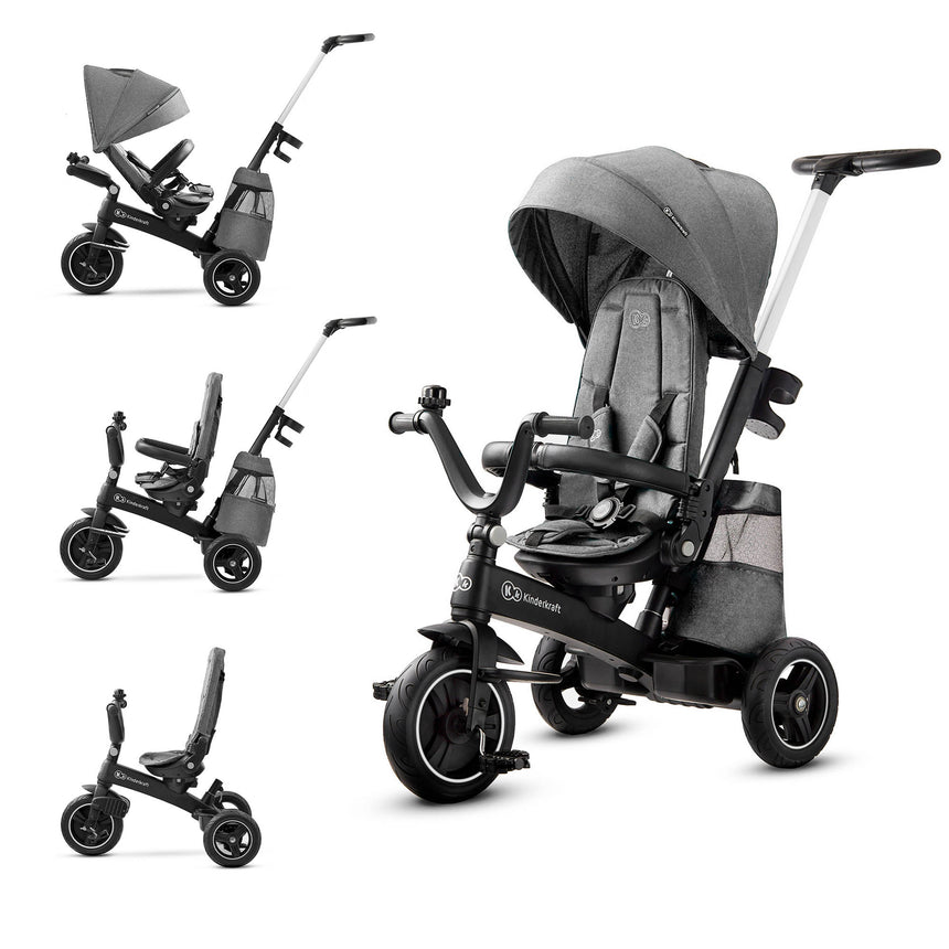 Kinderkraft Triciclo Evolutivo 5in1 Easytwist +9 mesi