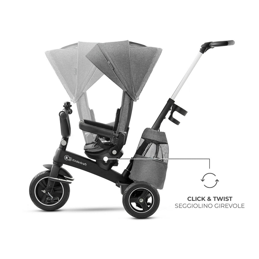 Kinderkraft Triciclo Evolutivo 5in1 Easytwist +9 mesi