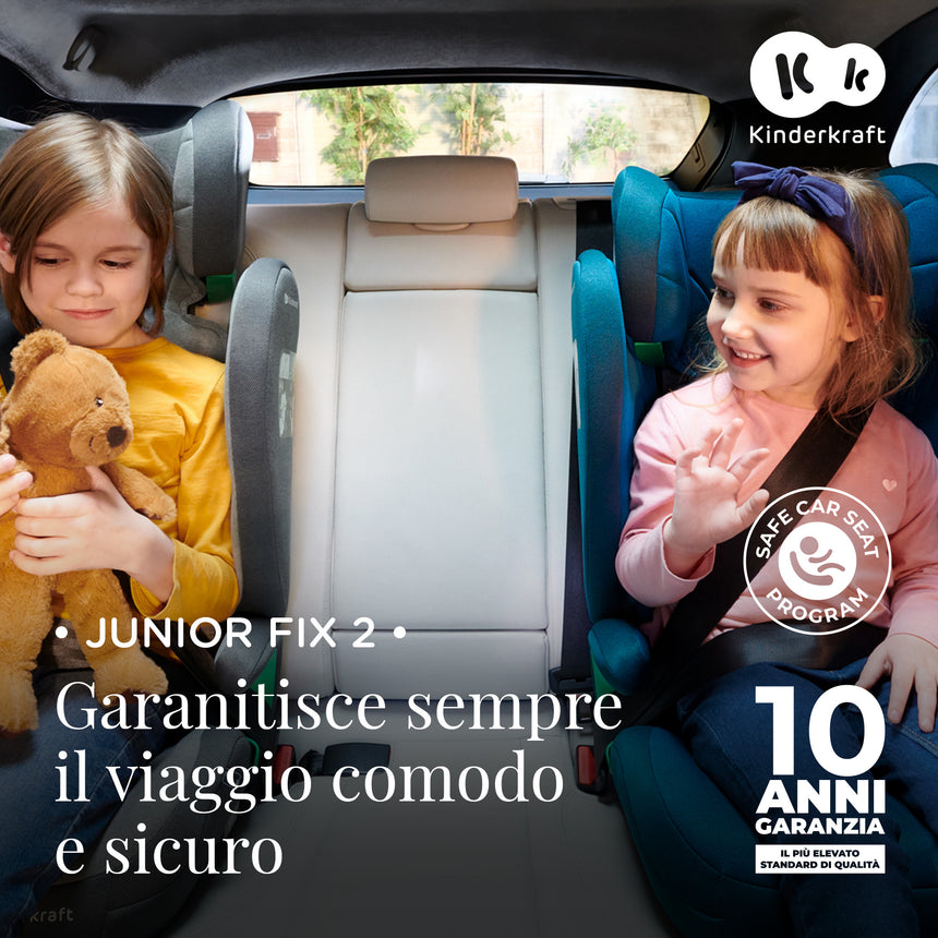 Kinderkraft Seggiolino Auto Junior Fix 2 i-Size 100-150 cm