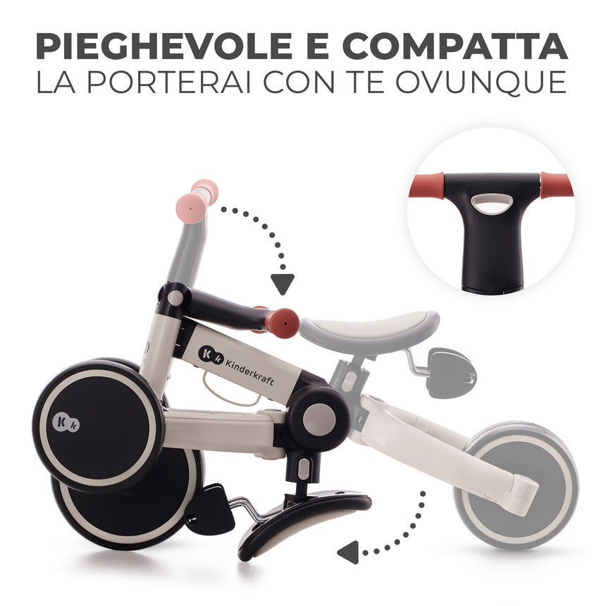 Kinderkraft Triciclo 3in1 4Trike +12 mesi