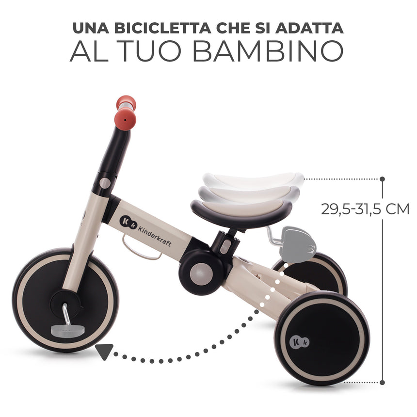 Kinderkraft Triciclo 3in1 4Trike +12 mesi