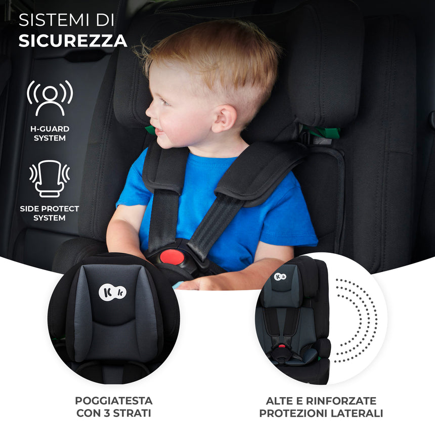 Kinderkraft Seggiolino Auto Safety Fix 2 i-Size 76-150 cm