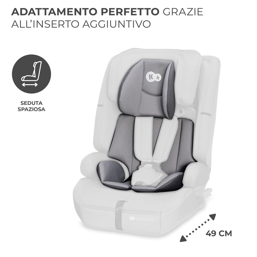Kinderkraft Seggiolino Auto Safety Fix 2 i-Size 76-150 cm