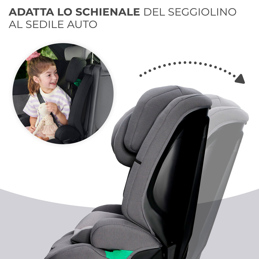 Kinderkraft Seggiolino Auto Safety Fix 2 i-Size 76-150 cm