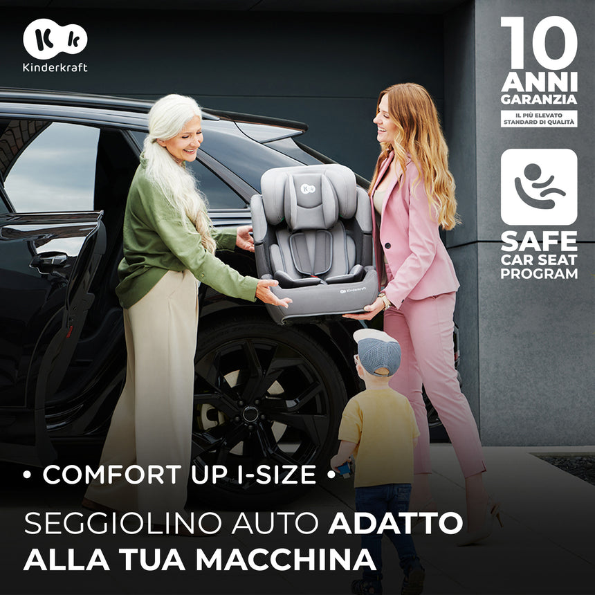 Kinderkraft Seggiolino Auto Comfort Up i-Size 76-150 cm