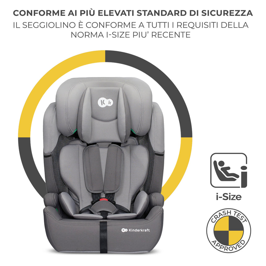 Kinderkraft Seggiolino Auto Comfort Up i-Size 76-150 cm