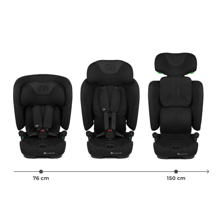 Kinderkraft Seggiolino Auto Fix2Go i-Size 76-150 cm