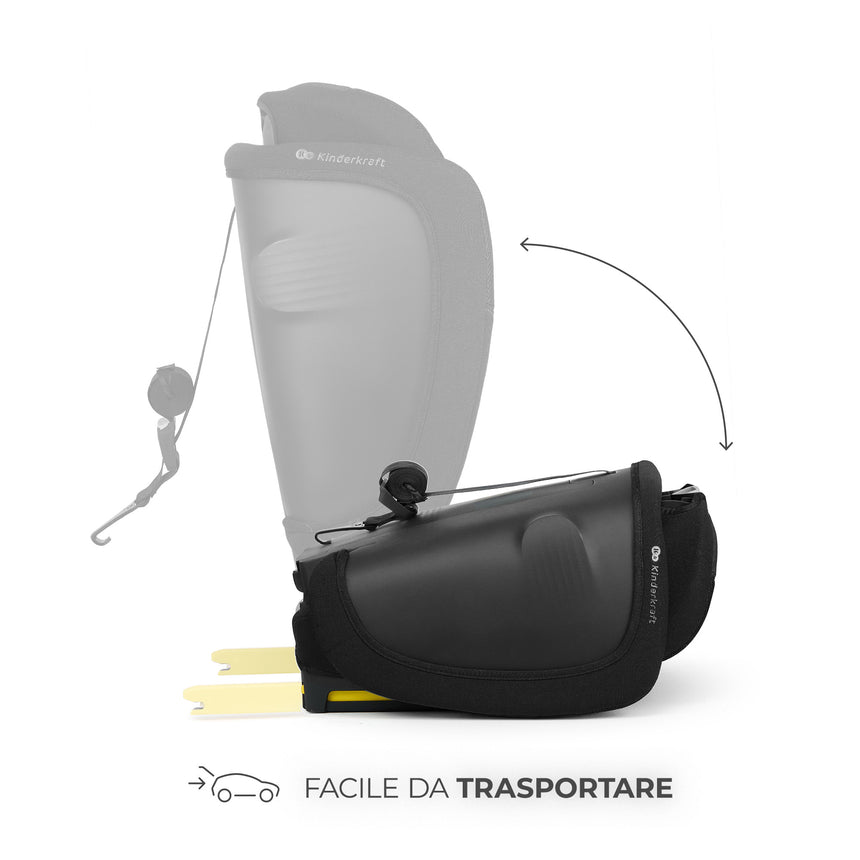 Kinderkraft Seggiolino Auto Fix2Go i-Size 76-150 cm