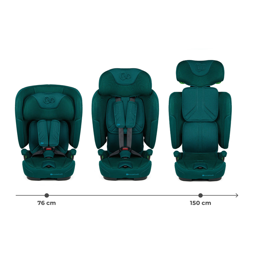 Kinderkraft Seggiolino Auto Fix2Go i-Size 76-150 cm