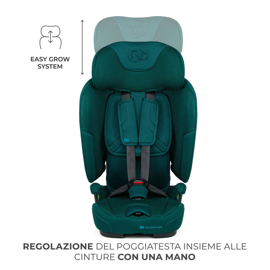 Kinderkraft Seggiolino Auto Fix2Go i-Size 76-150 cm