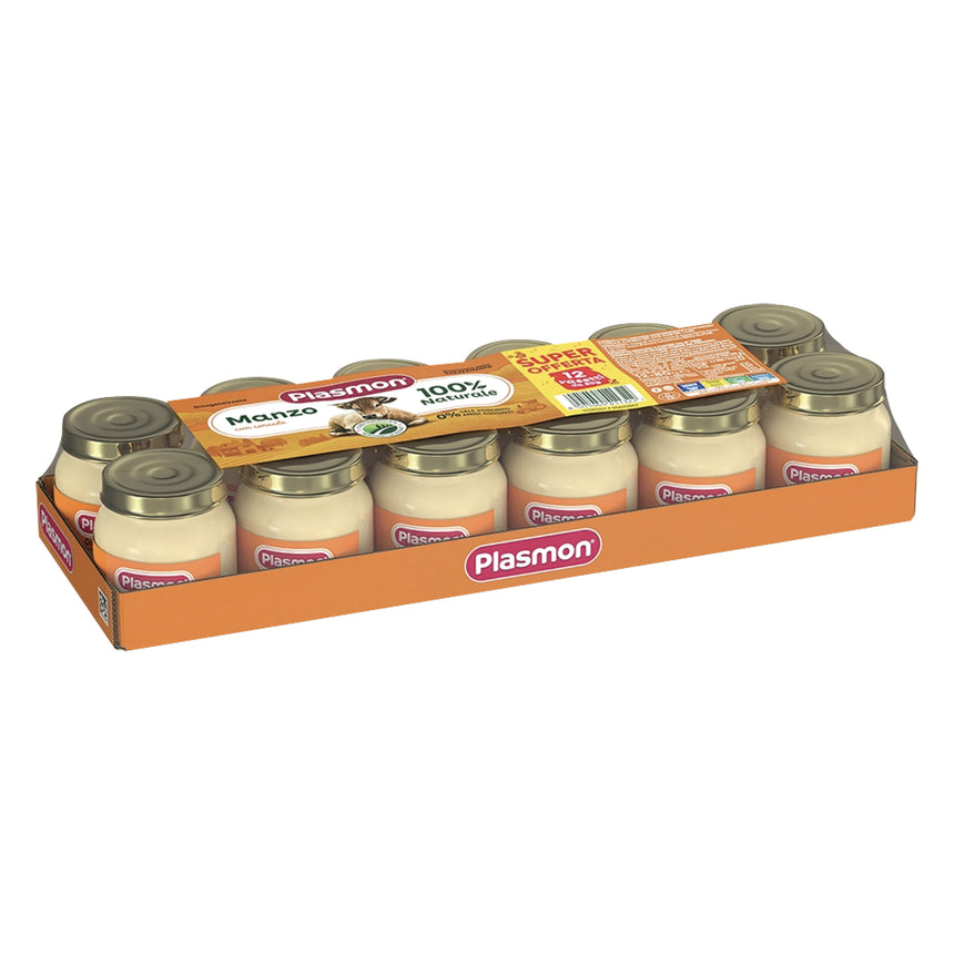 Plasmon Omogeneizzato di Manzo 960 g (12x80 g)
