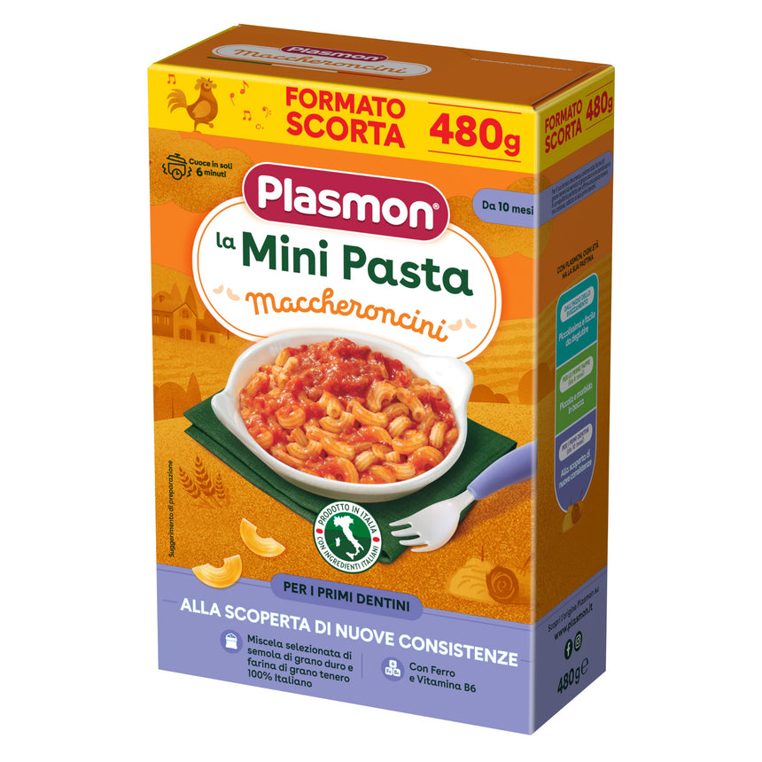 Plasmon Pastina Maccheroncini 480 g