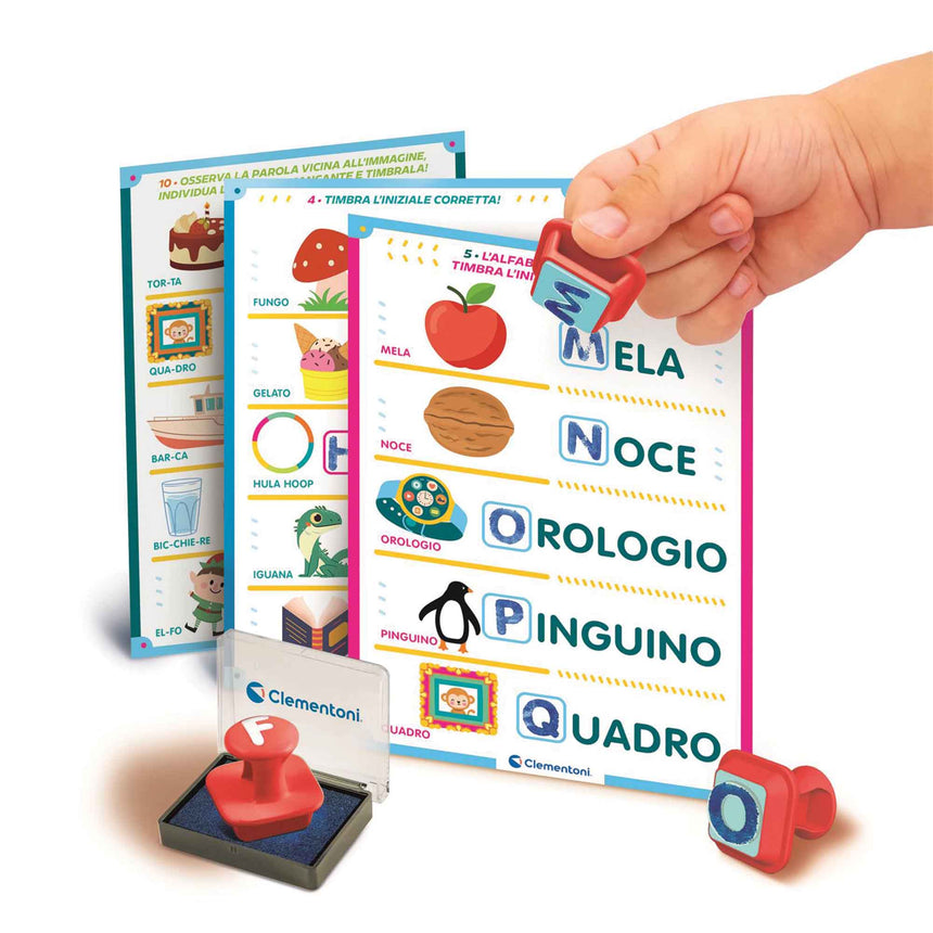 Sapientino Timbri Alfabeto dalla A alla Z 4-6 anni