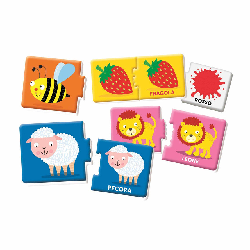 Sapientino Montessori Le Mie Prime 100 Parole 1-3 anni