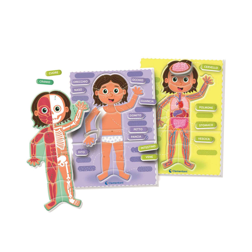 Sapientino Montessori Il Corpo Umano 4-6 anni