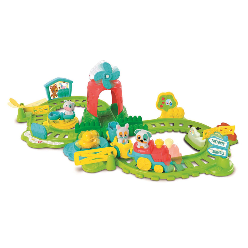 Baby Clementoni Playset Il Trenino in Fattoria +12 mesi