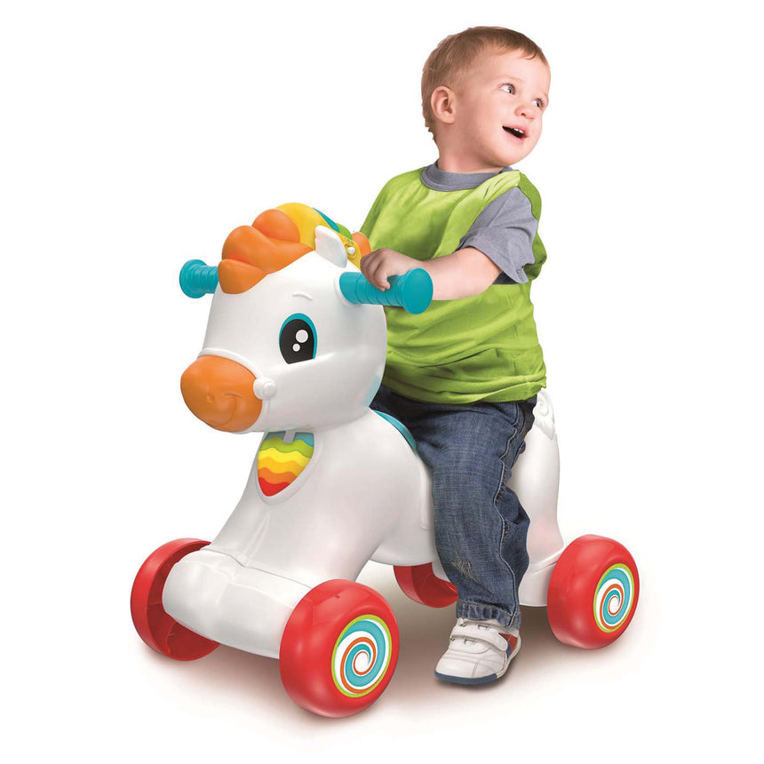 Baby Clementoni Dondolo Cavalcabile Martino il Cavallino 12-36 mesi
