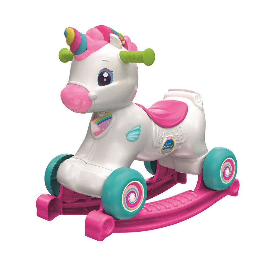 Baby Clementoni Dondolo Cavalcabile Nuvola Dolce Unicorno 12-36 mesi