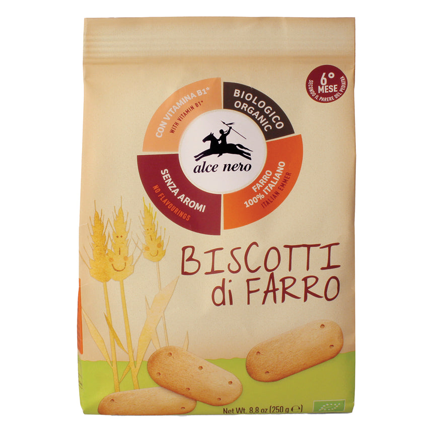 Alce Nero Biscotti di Farro Bio 250 g