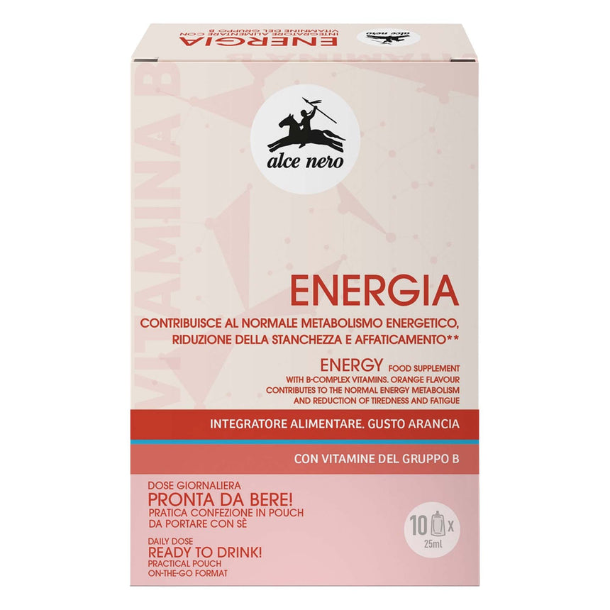 Alce Nero Integratore Vitamina B Energia 250 ml (10x25 ml)
