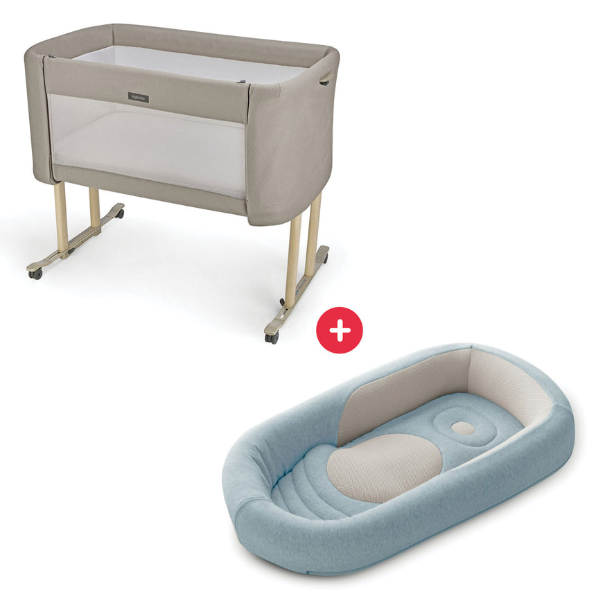 Inglesina Culla co-sleeping Welcome Bed + Riduttore Welcome Pod