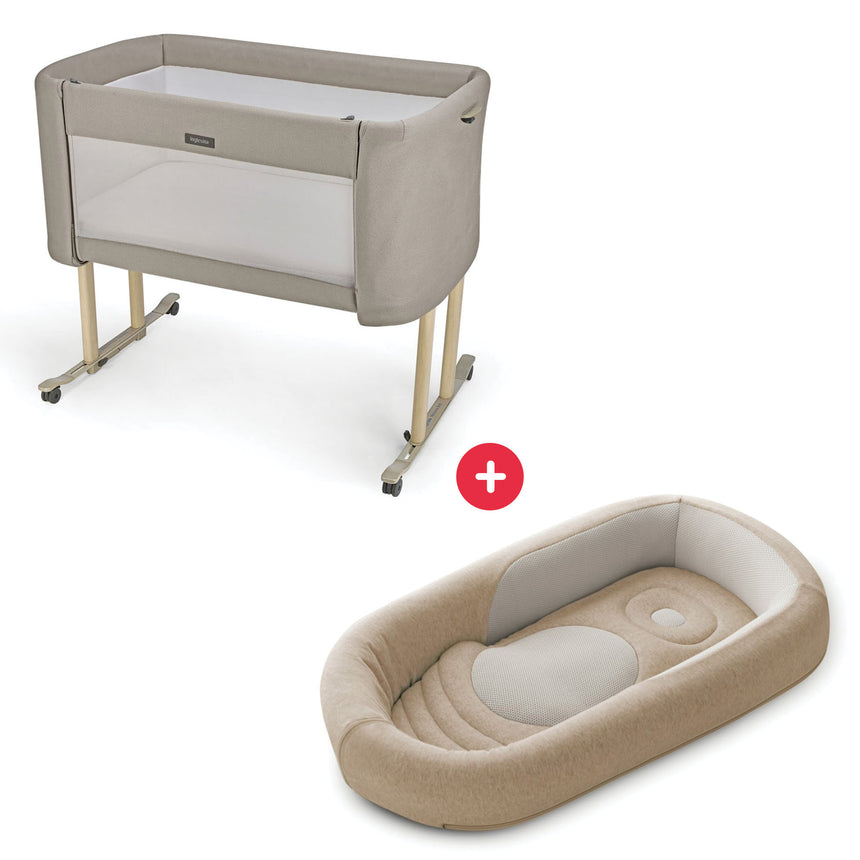 Inglesina Culla co-sleeping Welcome Bed + Riduttore Welcome Pod