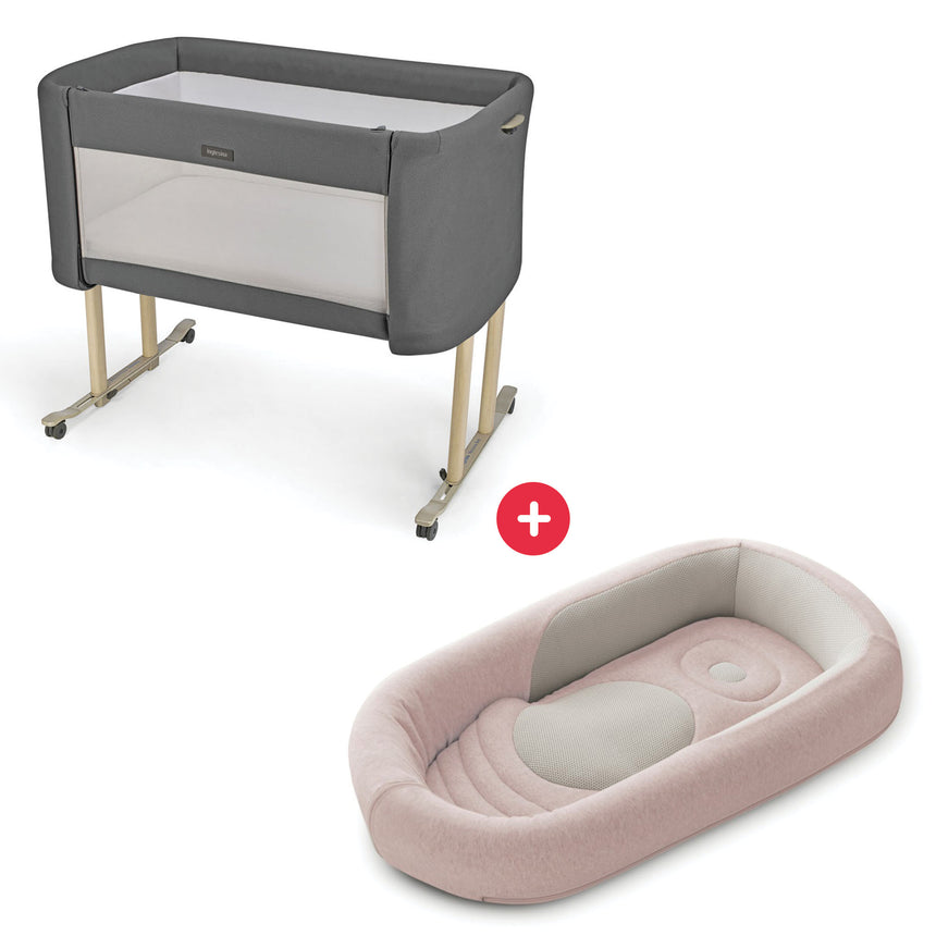 Inglesina Culla co-sleeping Welcome Bed + Riduttore Welcome Pod