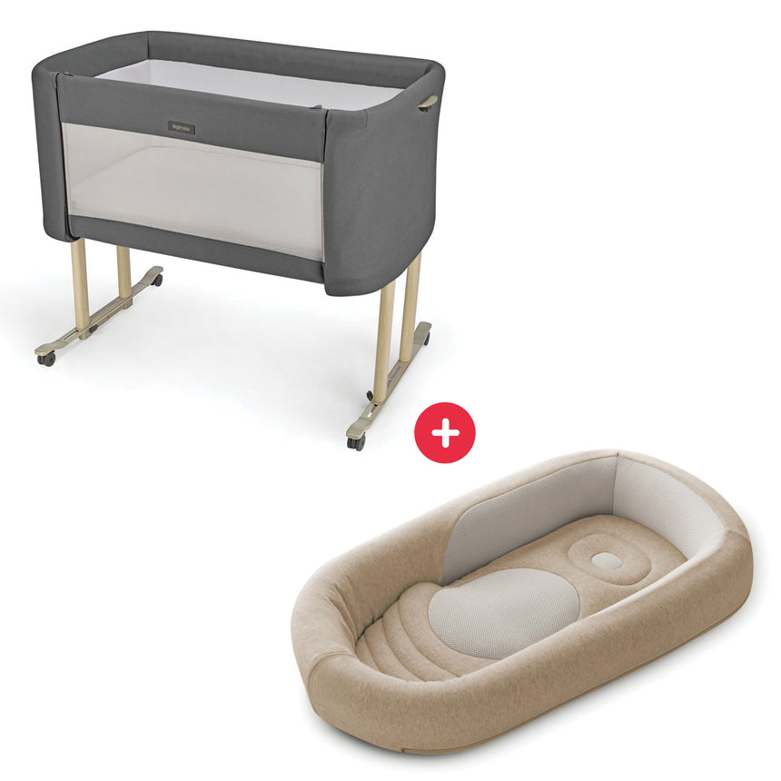 Inglesina Culla co-sleeping Welcome Bed + Riduttore Welcome Pod