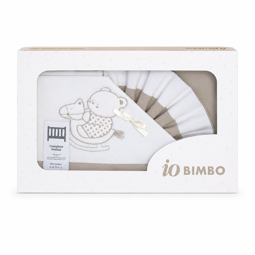 Io Bimbo Completo Lettino Ettore 3 pezzi