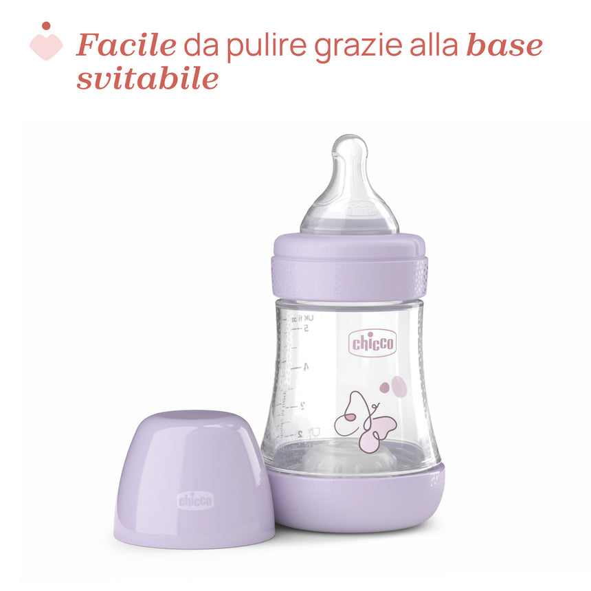 Chicco Biberon Anti-colica Perfect 5 +0 mesi Flusso Lento 150 ml