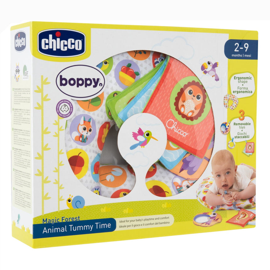 Chicco Cuscino Tummy Time Attività degli Animali 2-9m