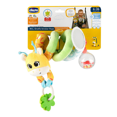 Chicco Spirale Gioco per Passeggino Mrs Giraffa 6-36m