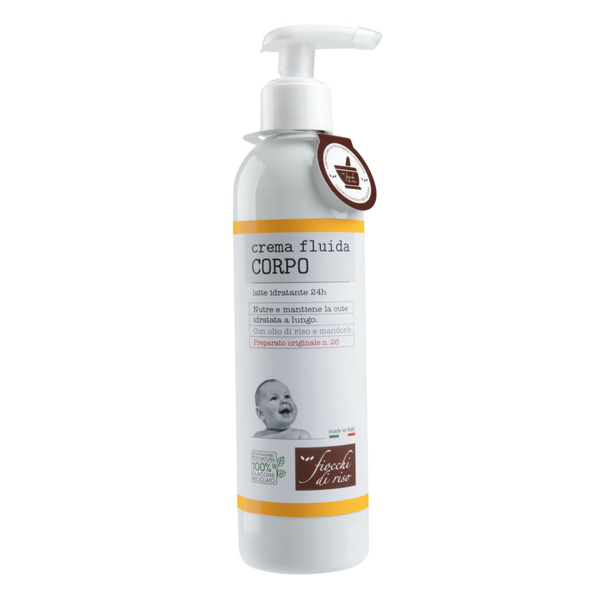 Fiocchi di Riso Crema Fluida Corpo Idratante 240 ml