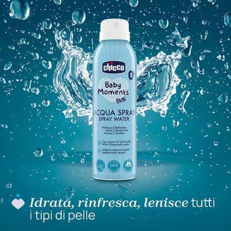 Chicco Acqua Spray Rinfrescante Baby Moments Sun 150 ml