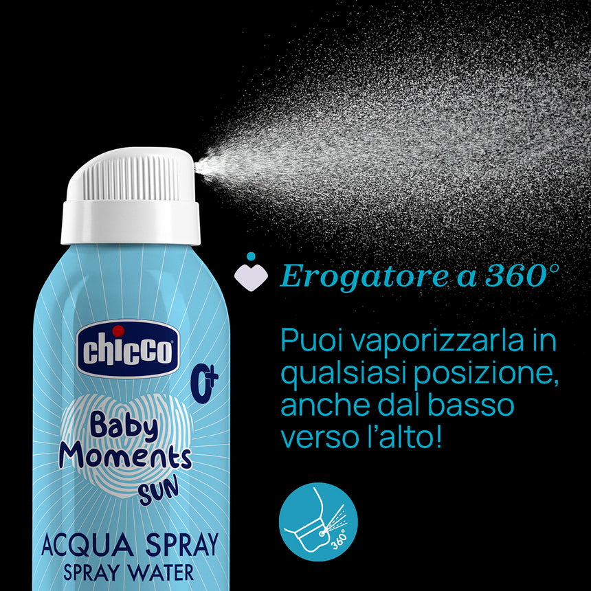 Chicco Acqua Spray Rinfrescante Baby Moments Sun 150 ml