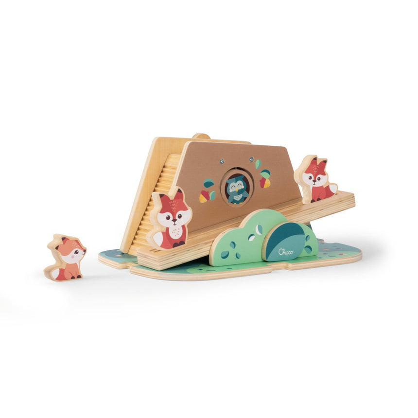 Chicco Playset in legno Tana delle Volpi My Wood Friends +2 anni