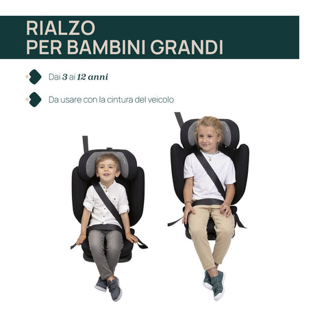Chicco Seggiolino Auto Fold&Go S i-Size 100-150 cm