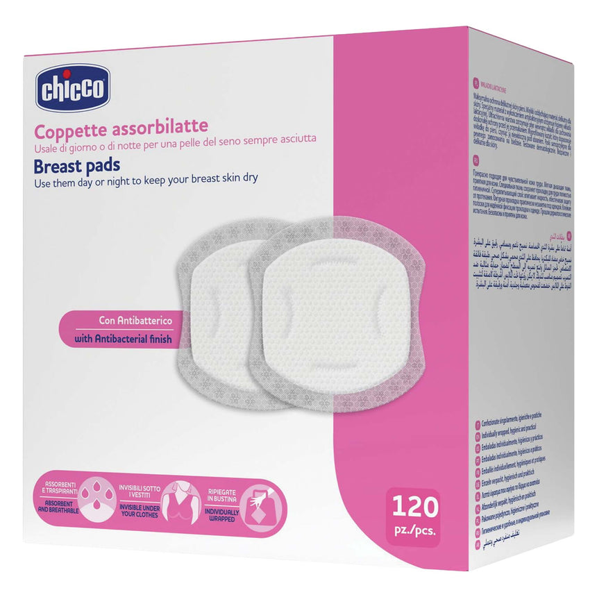 Chicco Coppette Assorbilatte 120 pezzi (4x30 pezzi)