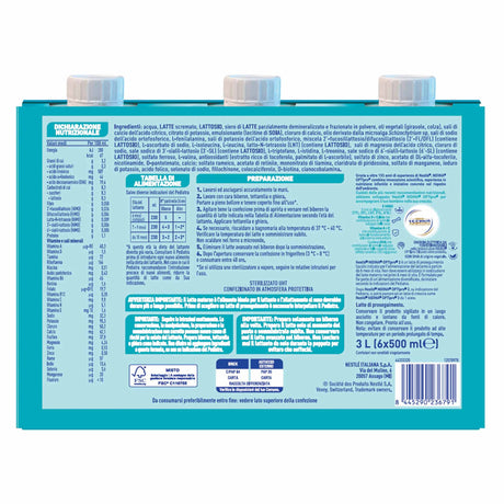 Nestlé Nidina Optipro Latte di Proseguimento 2 liquido 3 L (6x500 ml)