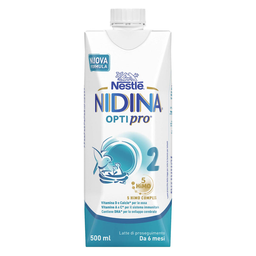 Nestlé Nidina Optipro Latte di Proseguimento 2 liquido 500 ml